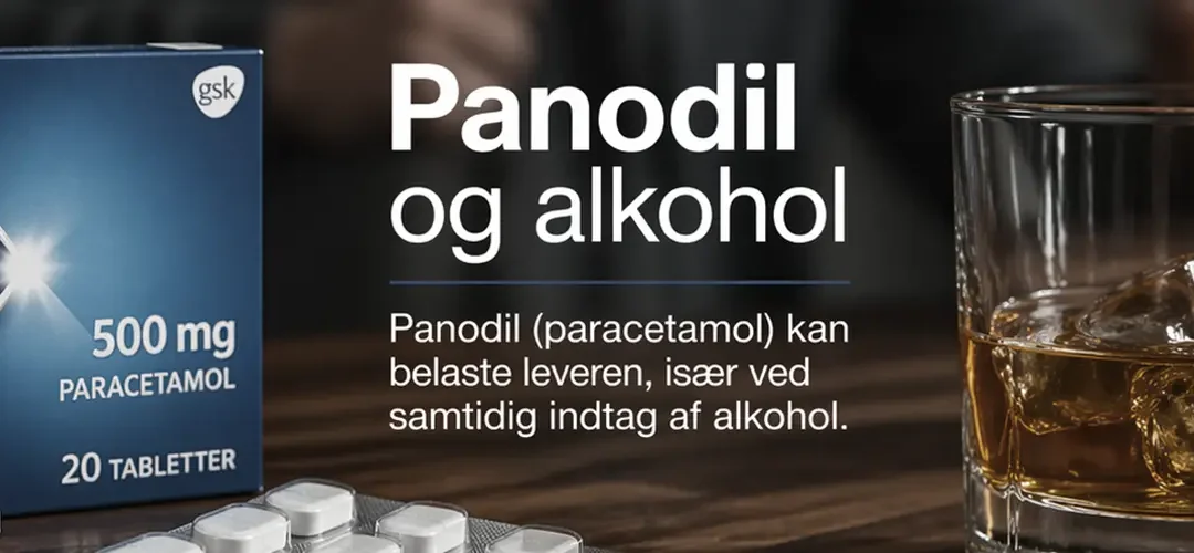 Panodil og alkohol – Må man tage Panodil efter alkohol?