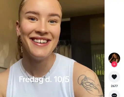 Julie på tik tok
